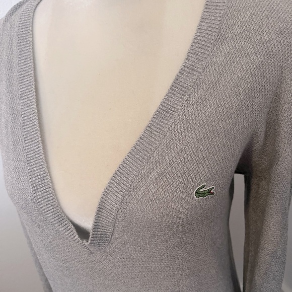 Lacoste Knit Sweater Dress - Picture 2 of 12